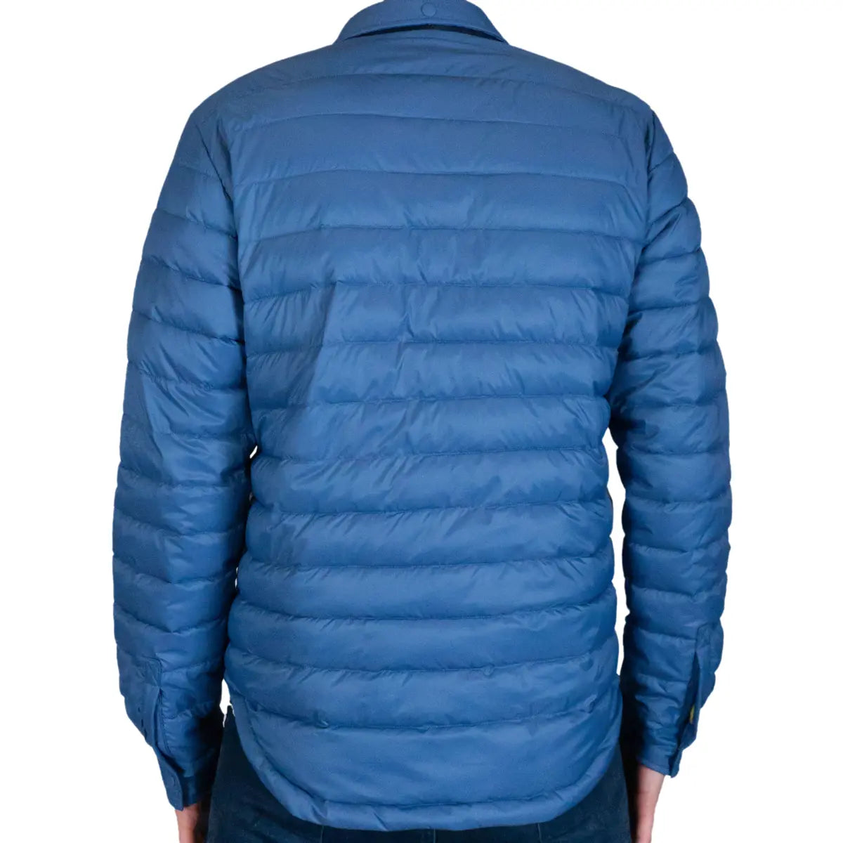 Blue ‘Pack It Up’ 12OZ Eco-Down Jacket  Robert Old   