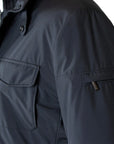 Dark Blue ‘Leonardo’ Safari Jacket  Moorer   