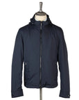 Navy 'Duccio' Lightweight Water Repellent Coat  Moorer   