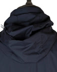 Navy 'Duccio' Lightweight Water Repellent Coat  Moorer   