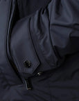 Navy 'Duccio' Lightweight Water Repellent Coat  Moorer   