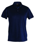 Navy ‘Pachino’ Cotton Jersey Polo Shirt  Moorer   