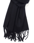 Navy Pure Cashmere Scarf SCARVES Robert Old