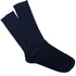 Navy Ribbed Cashmere Blend Socks SOCKS Robert Old