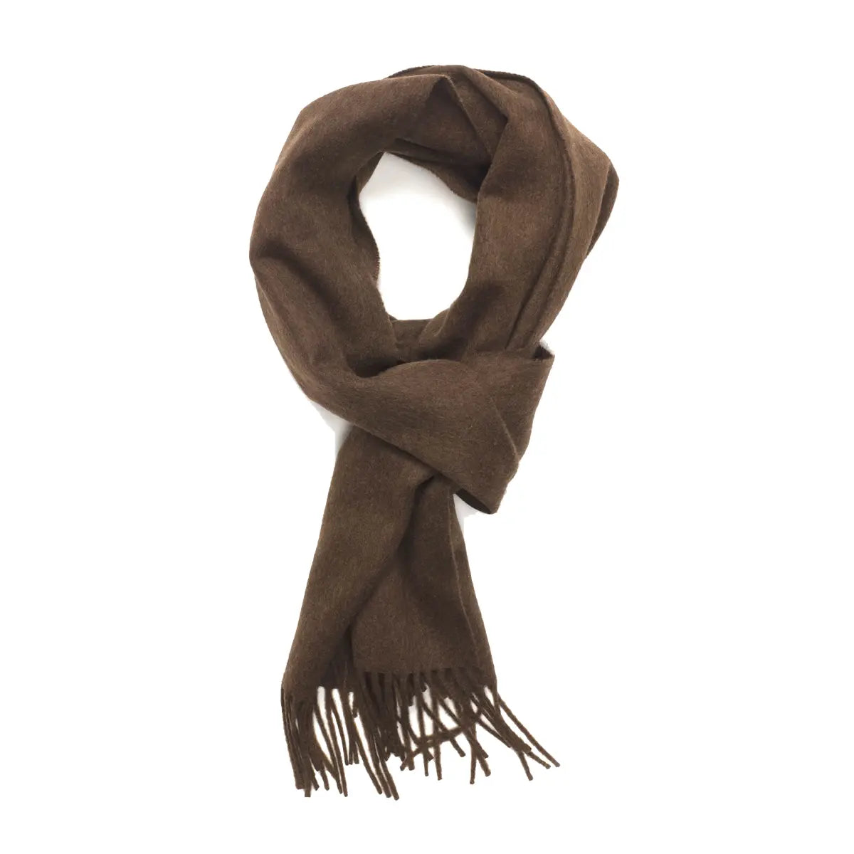 Nutmeg Classic Cashmere Scarf  Robert Old   