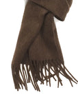 Nutmeg Classic Cashmere Scarf  Robert Old   