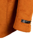 Orange Corduroy Jacket  Robert Old   