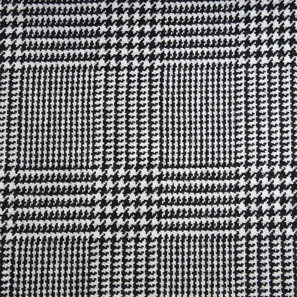 Black &amp; White Prince of Wales Check Jacket  Robert Old   