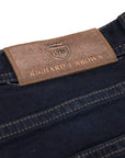 Dark Navy Denim 'Tokyo' Slim Fit Jeans  Richard J Brown   