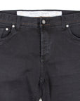 Washed Black Denim 'Tokyo' Slim Fit Jeans  Richard J Brown   