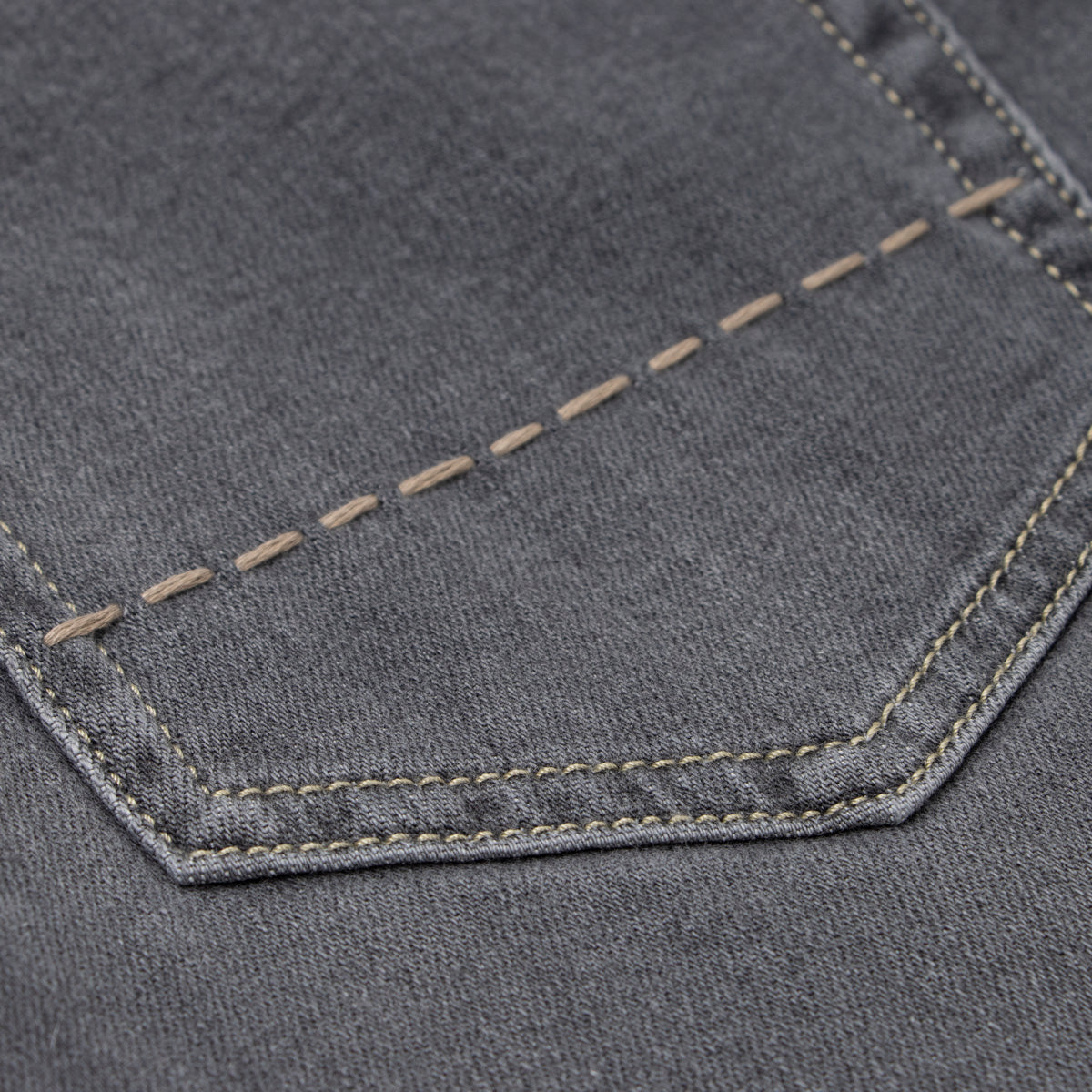 Washed Grey Cashmere Denim 'Milano' Regular Fit Jeans  Richard J. Brown   