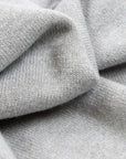 Grey Wool & Cashmere Blend Crewneck Jumper  Robert Old   