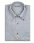 Light Grey Cashmerello Long Sleeve Shirt  Robert Old   