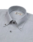 Light Grey Cashmerello Long Sleeve Shirt  Robert Old   