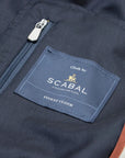 Navy Scabal Wool Lightweight Bomber Jacket  Robert Old   