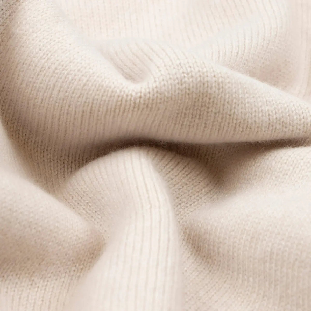 Oatmeal Wool &amp; Cashmere-Blend Half-Zip Sweater  Robert Old   