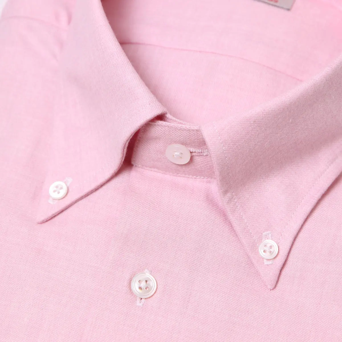 Rose Quartz Pink Cashmerello Long Sleeve Shirt  Robert Old   