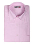 Soft Pink Swiss Cotton Oxford Shirt  Robert Old   