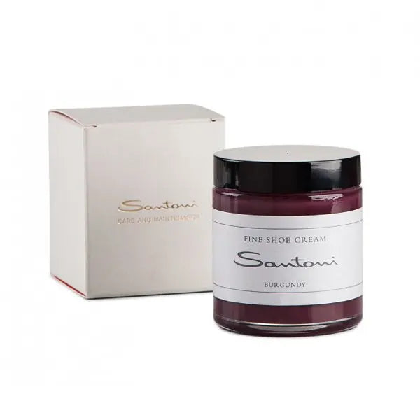 Burgundy Shoe Cream  Santoni   