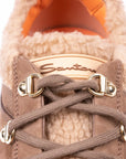 Brown Leather Après-Ski Sneaker Boot  Santoni   