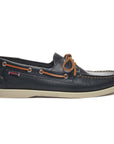Blue Navy Portland Martellato Boat Shoes  Sebago   