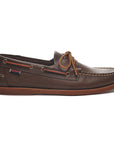 Brown Cognac Portland Martellato Boat Shoes  Sebago   