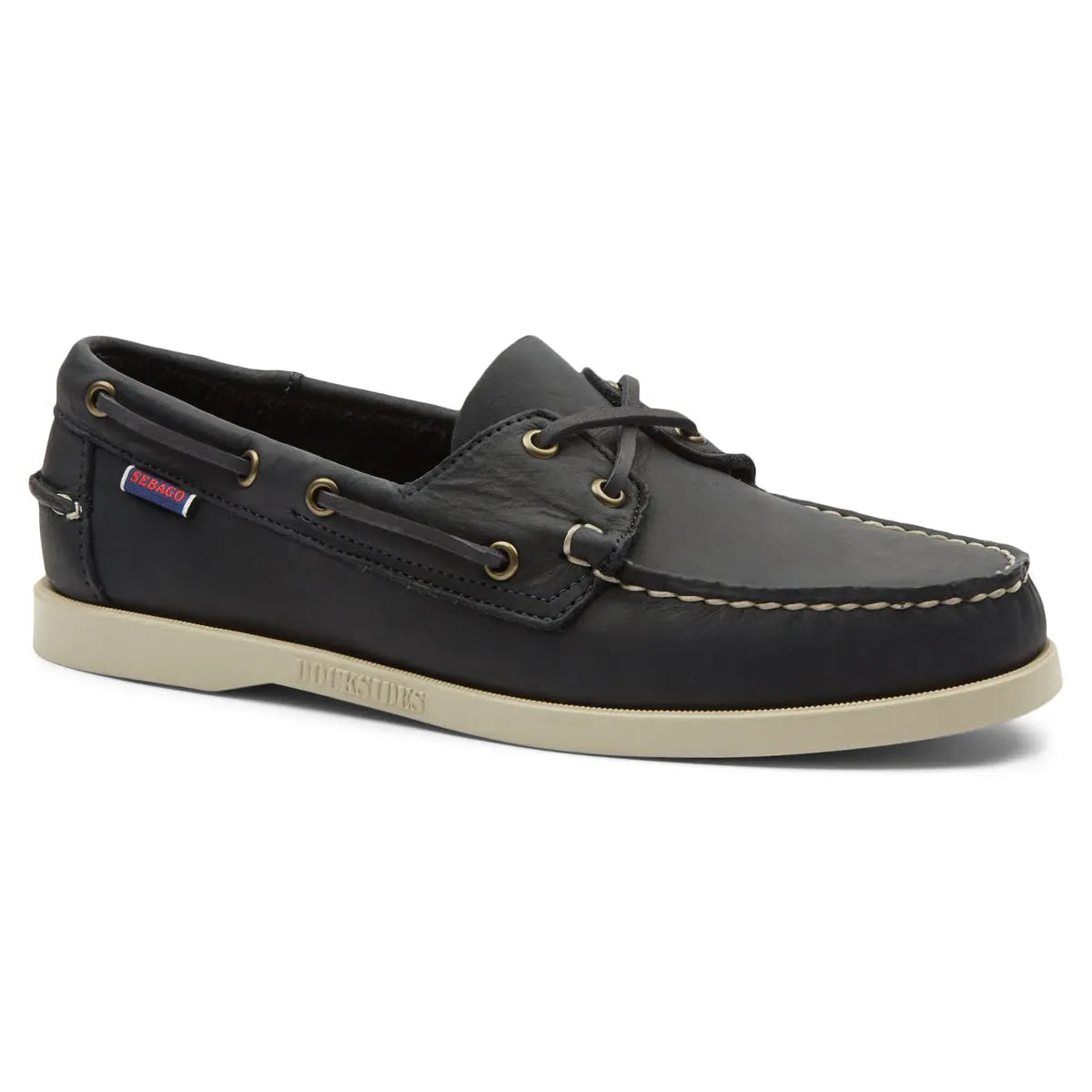 Blue Navy Dockside Portland Boat Shoe  Sebago   