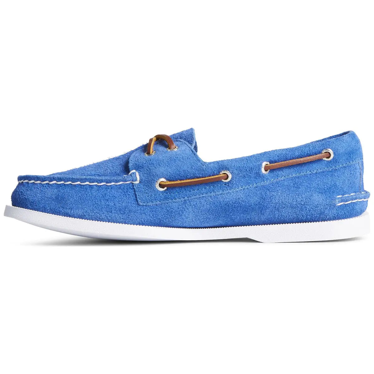 Blue Suede Authentic Original 2-Eye Boat Shoe  Sperry   