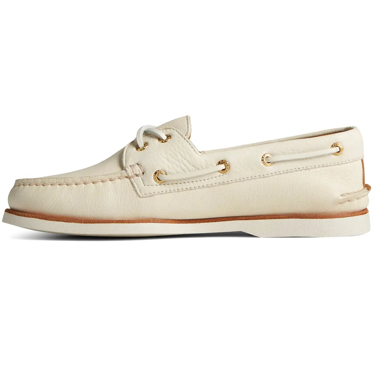 Cream Gold Cup Authentic Original 2-Eye Boat Shoe  Sperry   