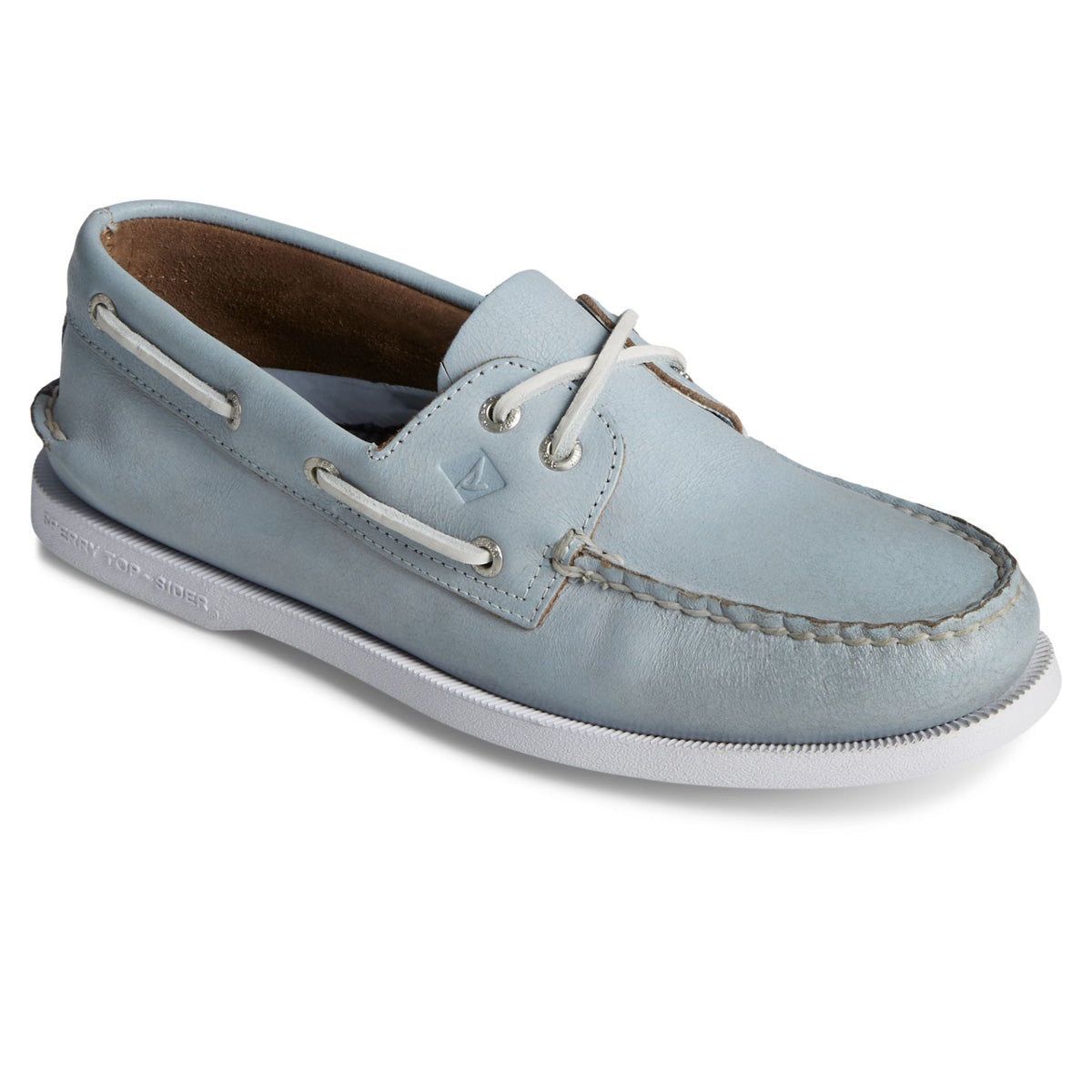 Light Blue Whitewashed Authentic Original Boat Shoes  Sperry   