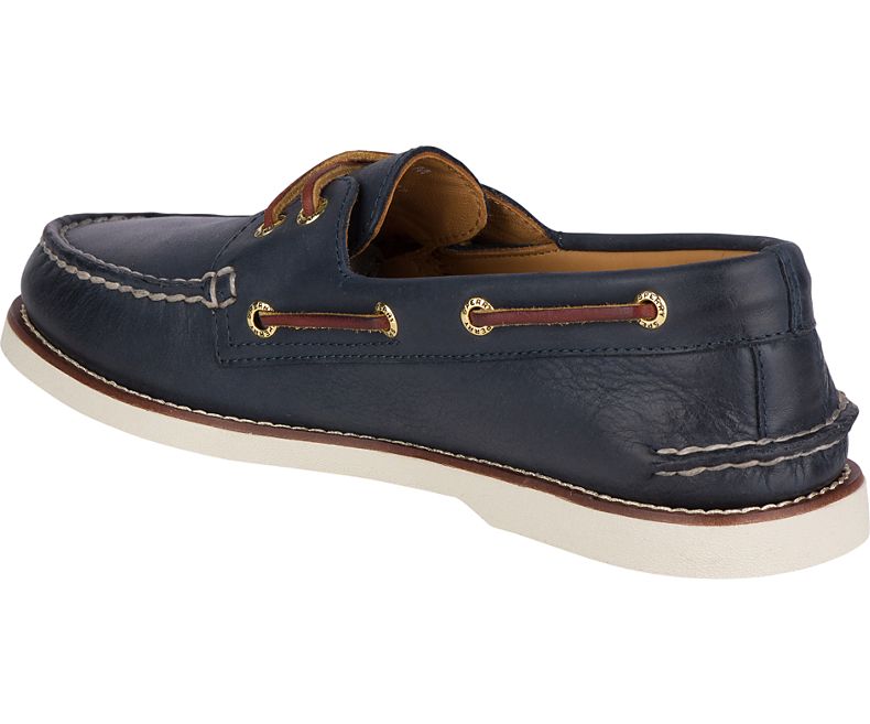 Navy Gold Cup Authentic Original Boat Shoe SHOES Sperry   