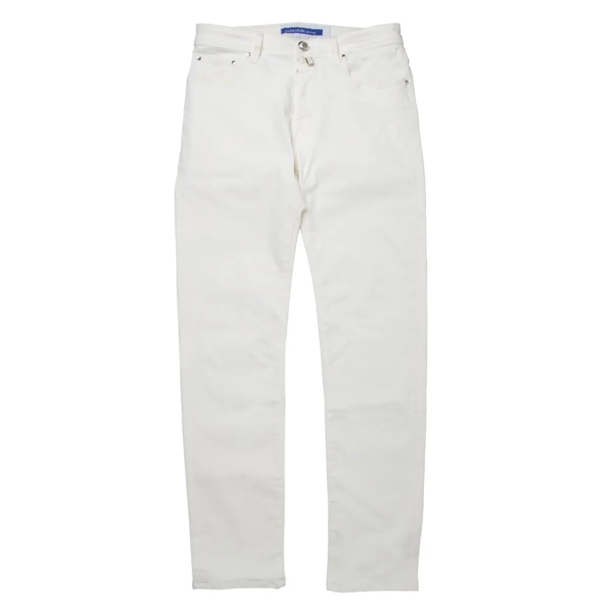 White 'Bard' Stretch Slim Fit Jeans  Jacob Cohën   
