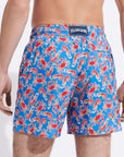 Blue ‘Crabs & Shrimps’ Mahina Swim Shorts  Vilebrequin   