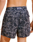 Navy ‘Poulpes Bicolores’ Moorea Swim Shorts  Vilebrequin   