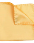 Yellow Silk Pocket Square HANDKERCHIEFS Robert Old